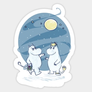 Moomin Midwinter Sticker